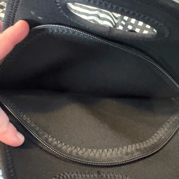 Stylish Thin Blue Line Insulated Lunch Tote | Neoprene Shoulder Bag, unique! - Picture 7 of 9